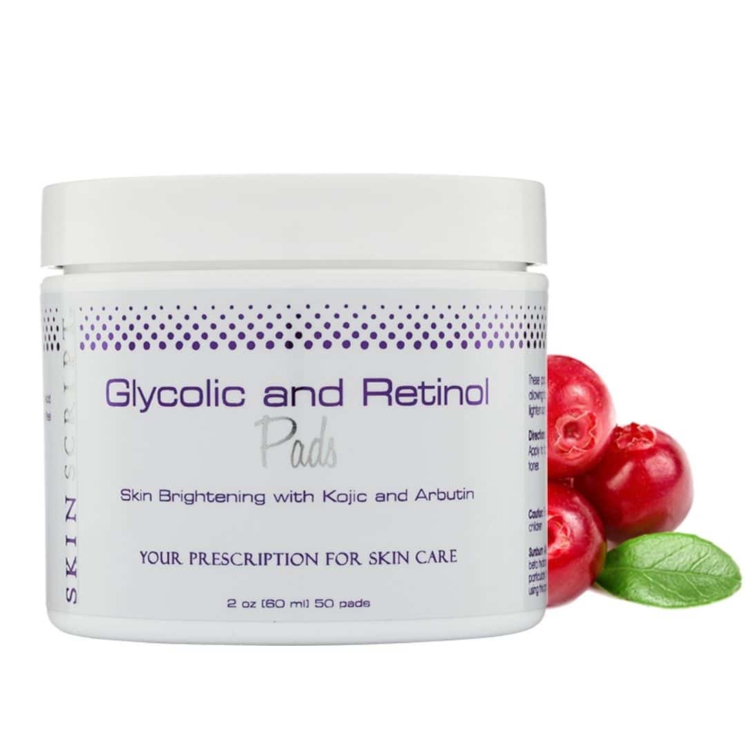Skin Script Glycolic Acid and Retinol Wipes | Bella Reina | Spa Beauty Products (2)